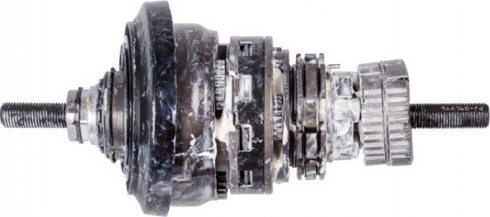 Shimano Nexus 7 Remnaaf SG-C3001-7C (175,5 mm as) - Zilver