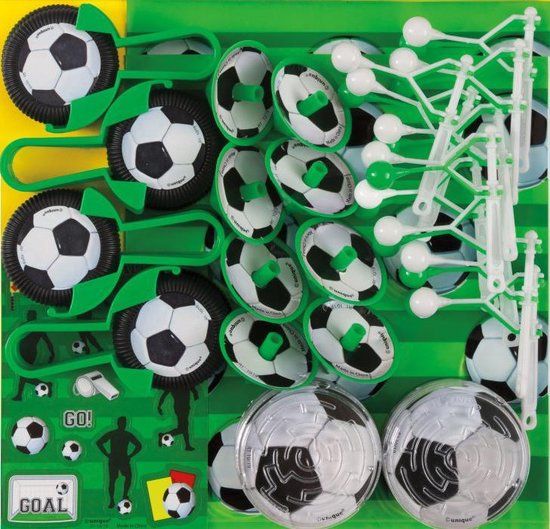 Voetbal Uitdeelcadeautjes 48st - Multi colour