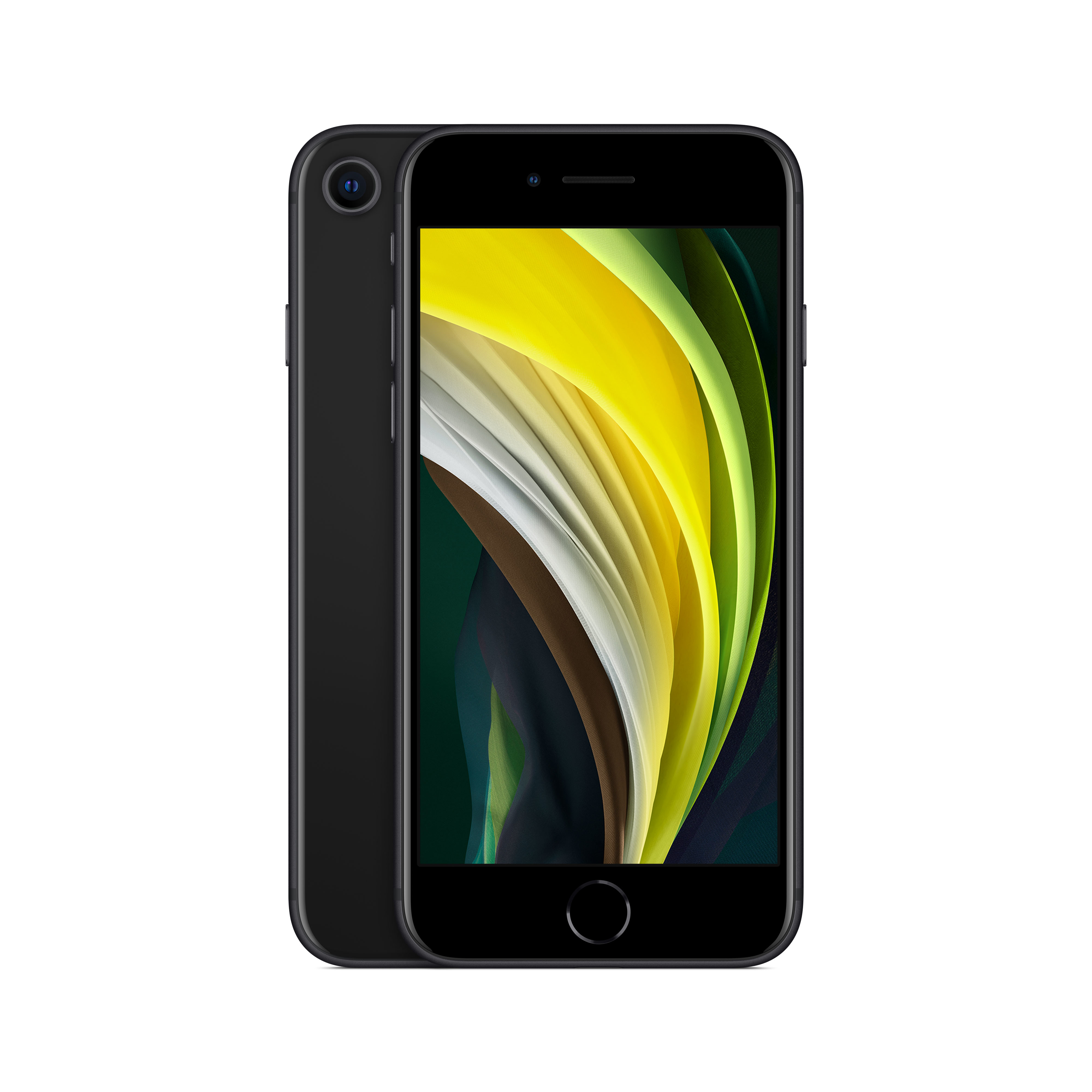 Forza Refurbished  Apple iPhone SE (2020) 128GB Black - Licht gebruikt / 128 GB / 