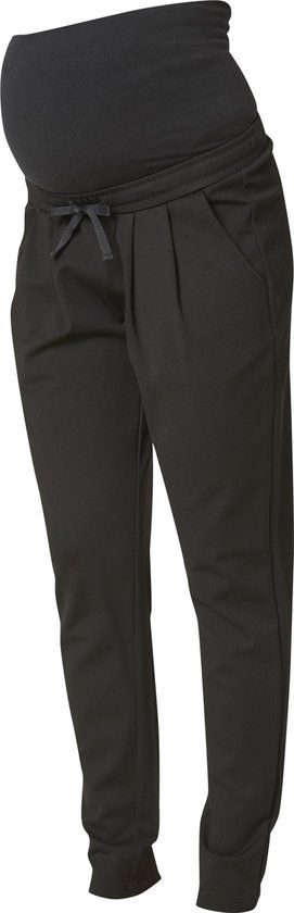 MAMALICIOUS MLLIF Jersey Zwangerschapsbroek - Zwart - Maat XL