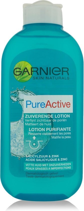 Garnier Skinactive Face Skin Naturals Pure Active - 200ml - Reinigingslotion