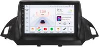 Happiq Autoradio avec Bluetooth et CarPlay pour Ford Escape & Kuga 2 (2013-2017) - Convient pour Apple et Android - Stéréo - Navigation - 4Go 32Go