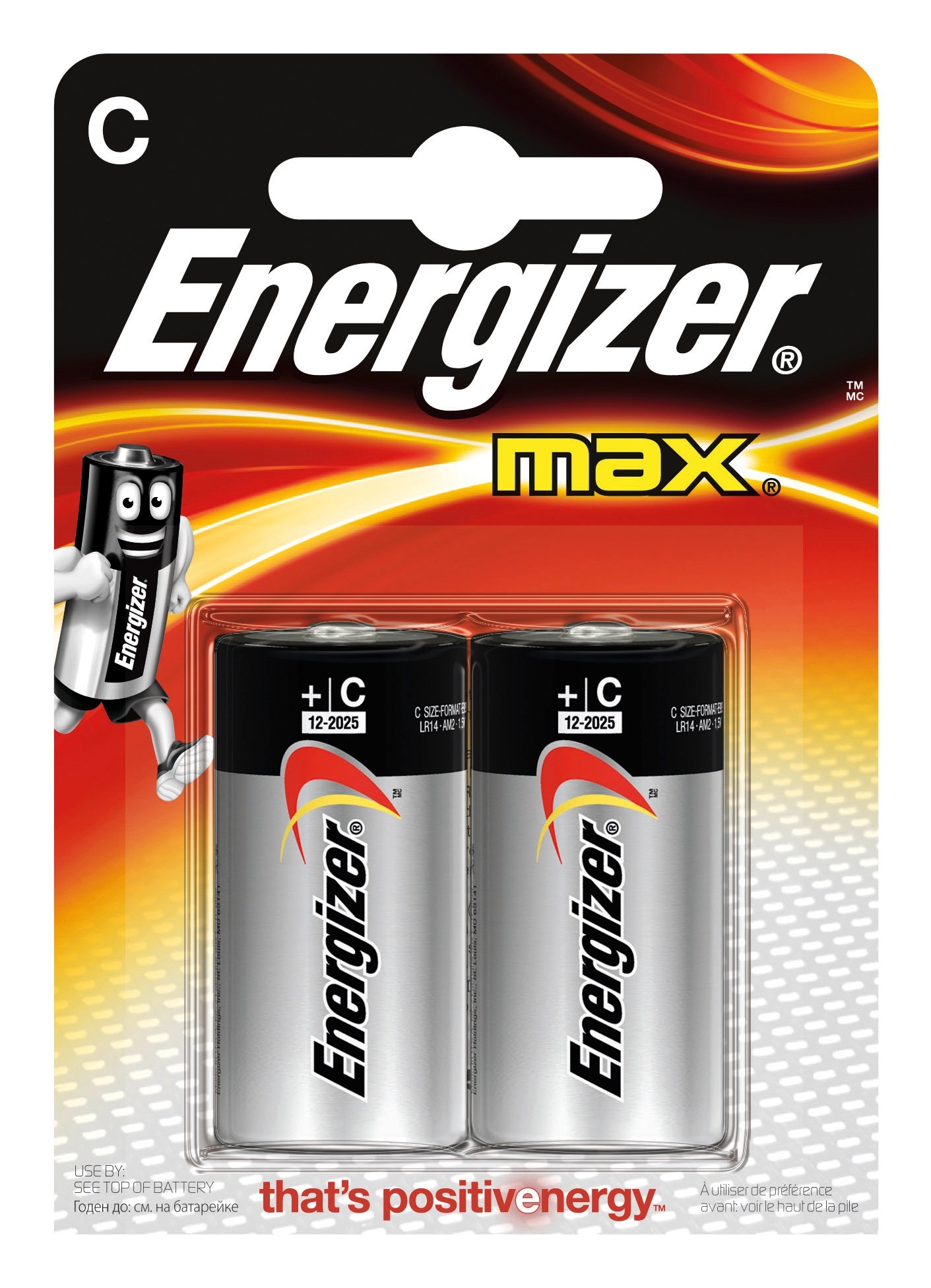 Energizer MAX 2 batterijen C