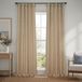 HPD Half Price Drapes Imitatielinnen verduisterende gordijnen, 127 x 213,36 cm, bruin