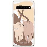 ERT GROUP mobiel telefoonhoesje voor Samsung S10 Babaco patroon Cats 002