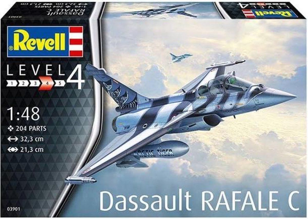 Revell Modellbausatz Dassault Aviation Rafale C - 1:48 - 03901