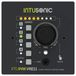 Intusonic VRE11 Inbouw (in muur) PA-volumeregelaar Zwart