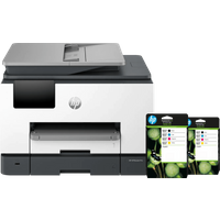 HP OfficeJet Pro 9132e + 2 zwarte + 2 kleuren cartridges