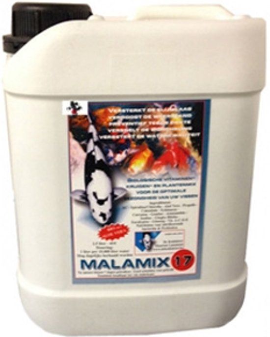 Malamix 17 5 ltr van koidokter Maarten Lammens Uw water is onze zorg