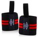 Umbro polsbeschermers - met duimband - fitness/crossfit/krachttraining - 2 stuks - zwart