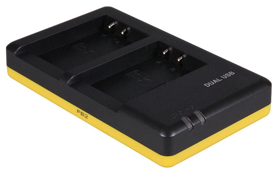 Duo oplader voor 2 camera accu's Canon LPE17 - (compatible)