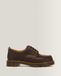 Dr. Martens Lowell Crazy Horse cuir moc toe chaussures à quatre œillets en marron, taille : 45