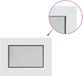 vidaXL Kelderraam RISOR 35 x 30 cm PVC en Glas
