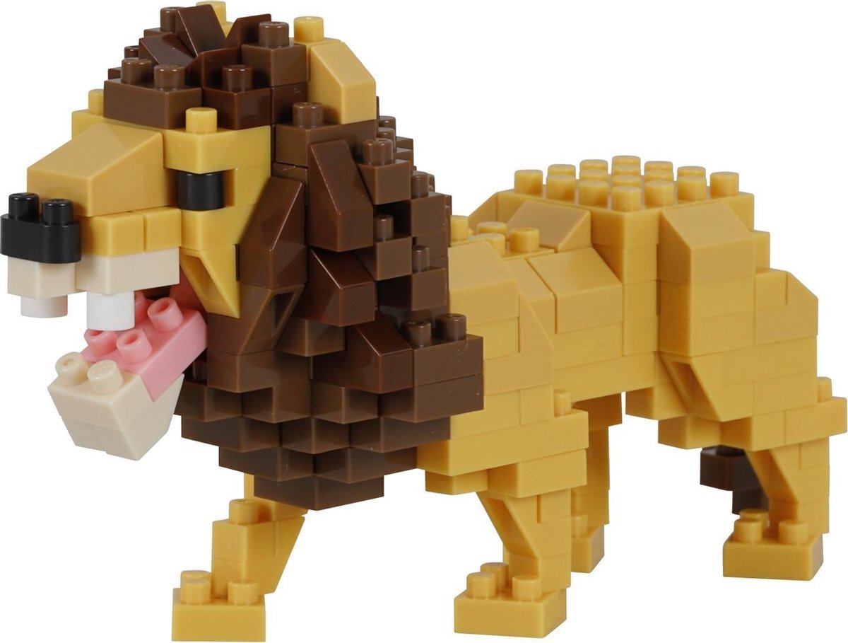 Kawada Nanoblock Lion III NBC-326 (leeuw)