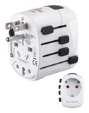 Hama World Travel Pro Universele Reisadapter Type F Wit
