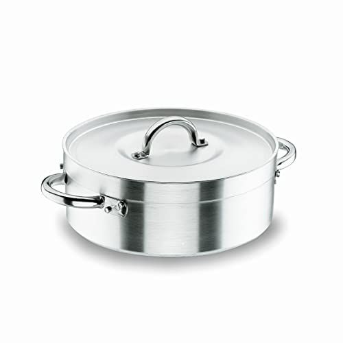 Lacor Steelpan met Deksel 60 cm. Leider - 8414271200601