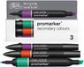 Winsor & Newton 0290192 Promarker Set - Secondary Colours