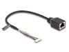 Delock 88007 netwerkkabel Zwart 0,3 m Cat5e Rond
