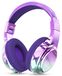 Merkloos Koptelefoon kinderen draadloos - Bluetooth 5.3 - Metallic roze - Verstelbaar opvouwbaar