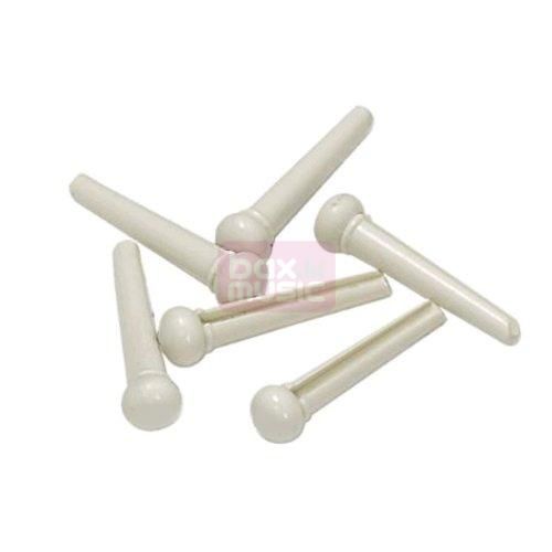 Yellow Parts EZ1410W brugpinnen gitaar wit set van 6