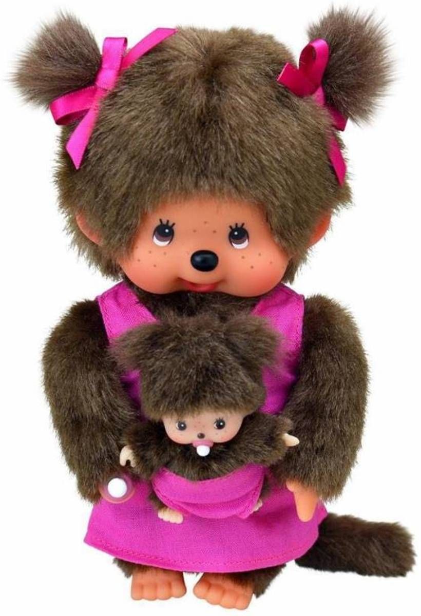 Monchhichi 20 Cm Mother Care Pink - 4905610236206