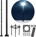 3M mât d'éclairage en acier, pliable, diamètre 60 mm