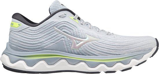 Mizuno Wave Horizon 6 hardloopschoenen dames grijs J1GD222601 - Maat 36.5