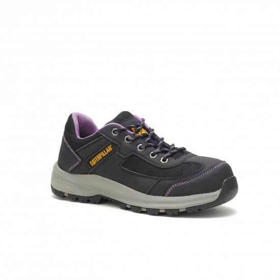 CAT Safety Elmore S1P Werklaarzen - Zwart - Maat 38