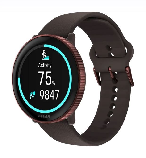 Polar Ignite 3 Smartwatch - 43mm - AMOLED - GPS - Brown