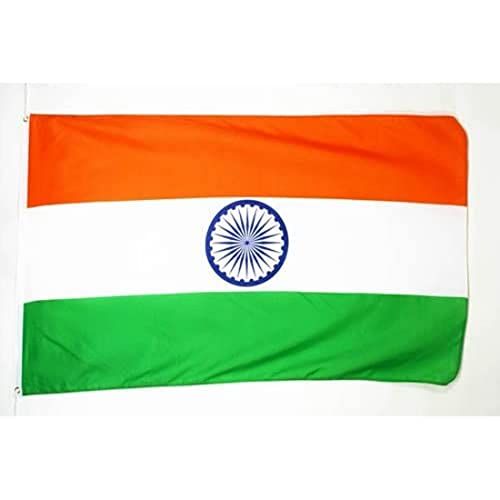 India Flag 250x150 cm - Large Indian Flags 150 x 250 cm - Banner 5x8 ft High Quality - AZ FLAG