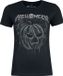 Helloween Bloody Pumkin Dames T-shirt - Zwart - S