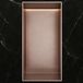 Hotbath Inbouwnis - 30 x 15 x 10 cm - Frameless - met LED-verlichting - Geborsteld Koper PVD