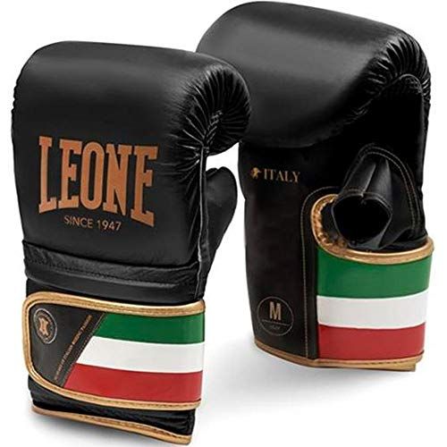 LEONE 1947 Italy Unisex slaapzak handschoenen - volwassenen, zwart, M