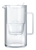 AQUAPHOR Glass Maxfor+ MG Waterfilter in kan 2,5 l Wit, Transparant