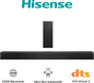 Hisense HS2100 Zwart 2.1 kanaals Soundbar - 240W - Met Subwoofer