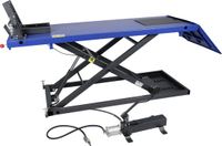 MAMMUTH Motorheftafel kruis 675kg hydraulisch en pneumatisch