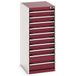 Bott Werkplaatskast met laden cubio SL-5612-10.3