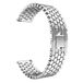 DrPhone RVS6 - 38mm/40mm/41mm Sport Horloge Band Armband RVS Roestvrij Staal - Zilver