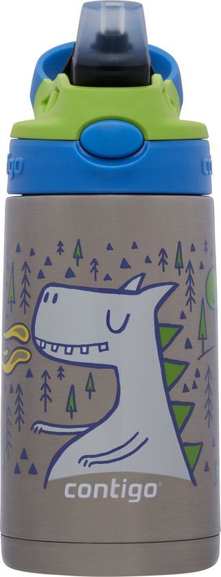 Contigo Easy Clean Autospout thermosfles met rietje voor kinderen, 380 ml