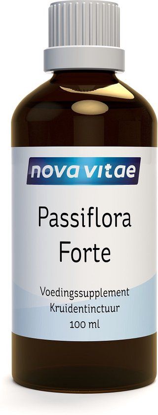Nova Vitae Passiflora Tinctuur Forte - 100ml