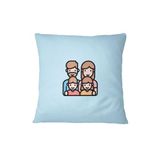 Bona Basics Decoratieve kussenhoes Lichtblauw 45x45 cm