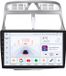 Peugeot Autoradio met Bluetooth, CarPlay, compatibel met Apple en Android, audiosysteem, navigatie, navigatiesysteem voor Peugeot 307 / 307CC / 307SW (2002–2013)