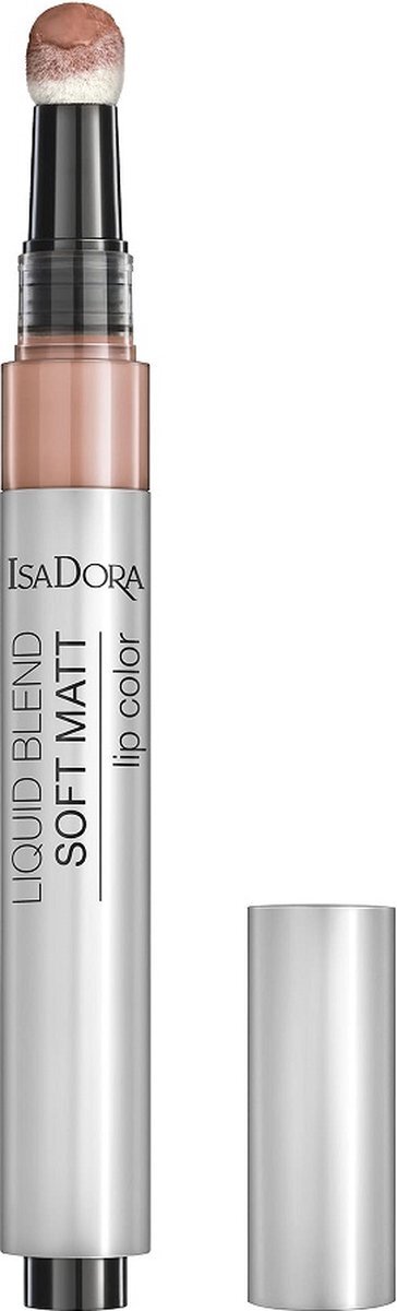 IsaDora Liquid Color Blend Zachtmatte semi-matte lipstick 80 Toffee Roze 3ml