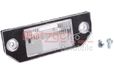 METZGER 2080017 Éclairage de plaque d'immatriculation droit, avec signe d'homologation CEE, avec ampoule, C5W