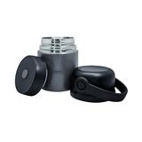 Nerthus FIH 1462 voedselthermos 650 ml roestvrij staal dubbelwandig werk maaltijden en soep
