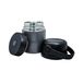 Nerthus FIH 1462 voedselthermos 650 ml roestvrij staal dubbelwandig werk maaltijden en soep