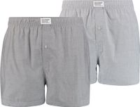 Levi's Wijde boxershort - 2 Pack 002 Grey - Maat S