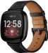 Strap-it Echt leren bandje met gespsluiting - zwart