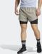 adidas Performance Designed 4 Running 2-in-1 Short - Heren - Groen - S
