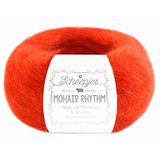 Scheepjes Mohair Rhythm 25g - 689 Cha Cha, Orange Crochet and Knitting Yarn